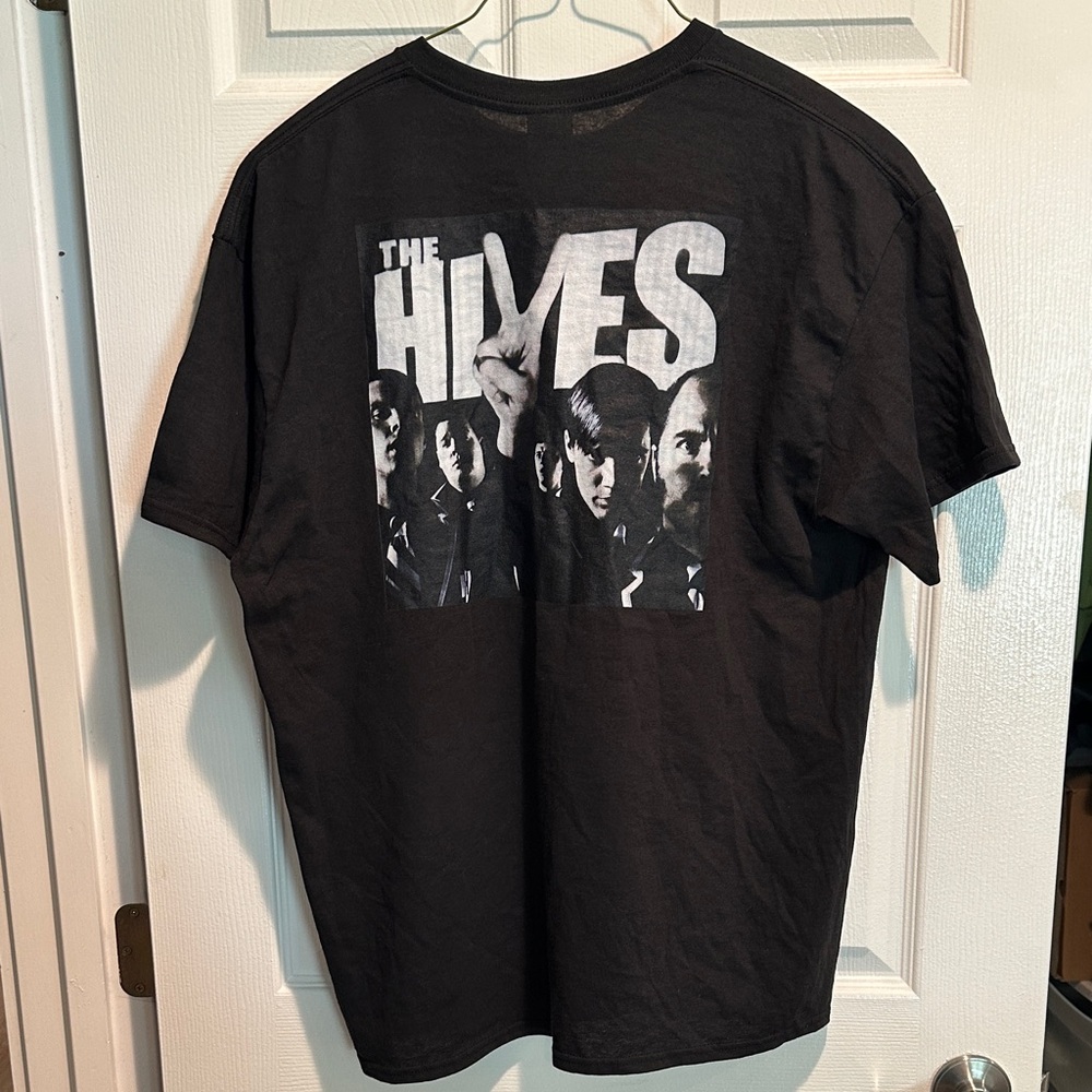 The Hives, Sweden’s best rock band on the back of a Black Graphic T-Shirt